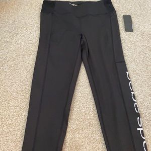 Bebe sport laser cut legging